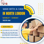Your Trusted Man with a Van Service in North London - AnQ Movers