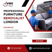 Professional Furniture Removalist London - iVan Removals